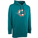 Men's Miami Dolphins Antigua Signature Pullover Hoodie - Aqua,baseball caps,new era cap wholesale,wholesale hats